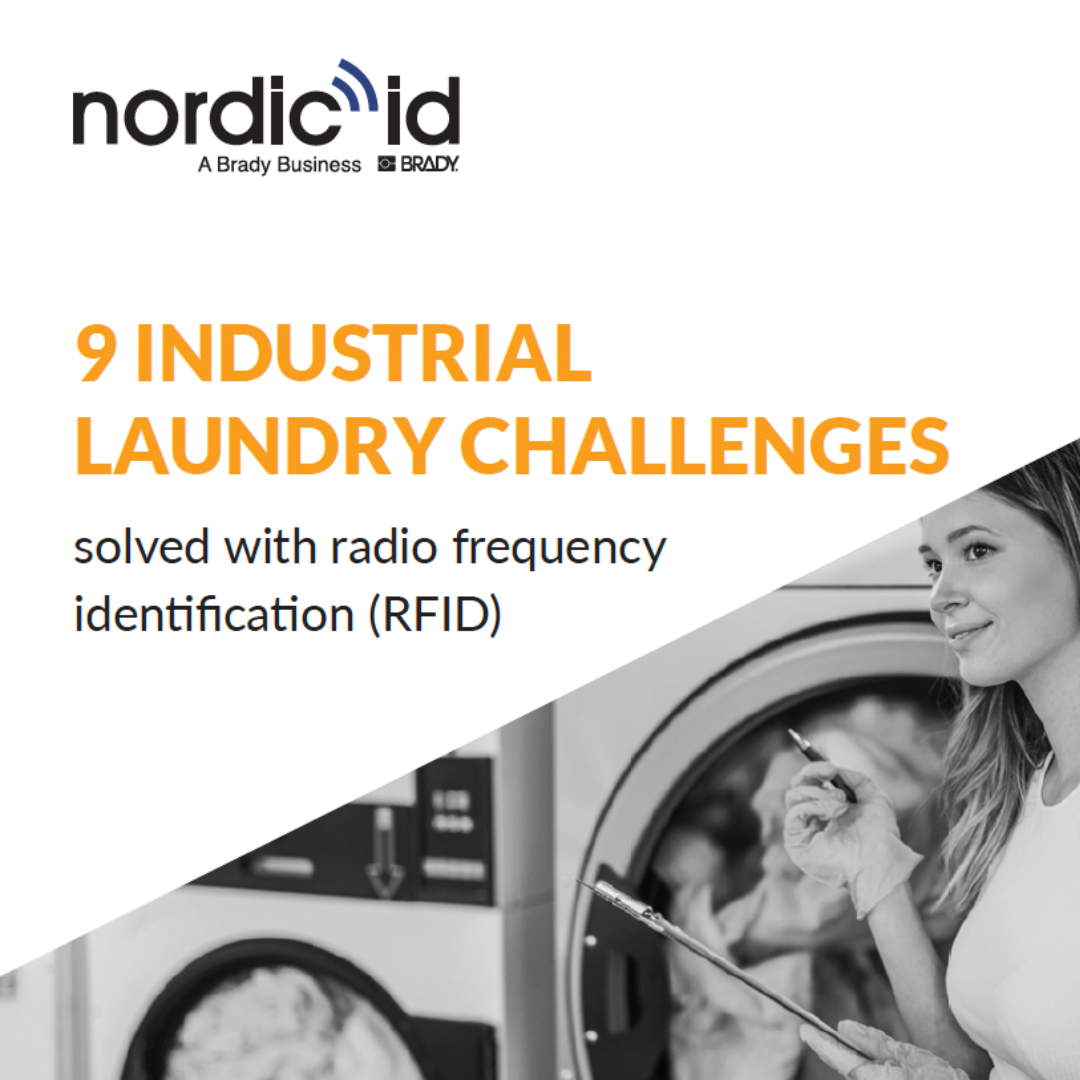 Download guide: 9 industrial laundry challenges solved with RFID